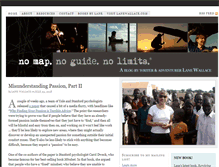 Tablet Screenshot of nomapnoguidenolimits.com